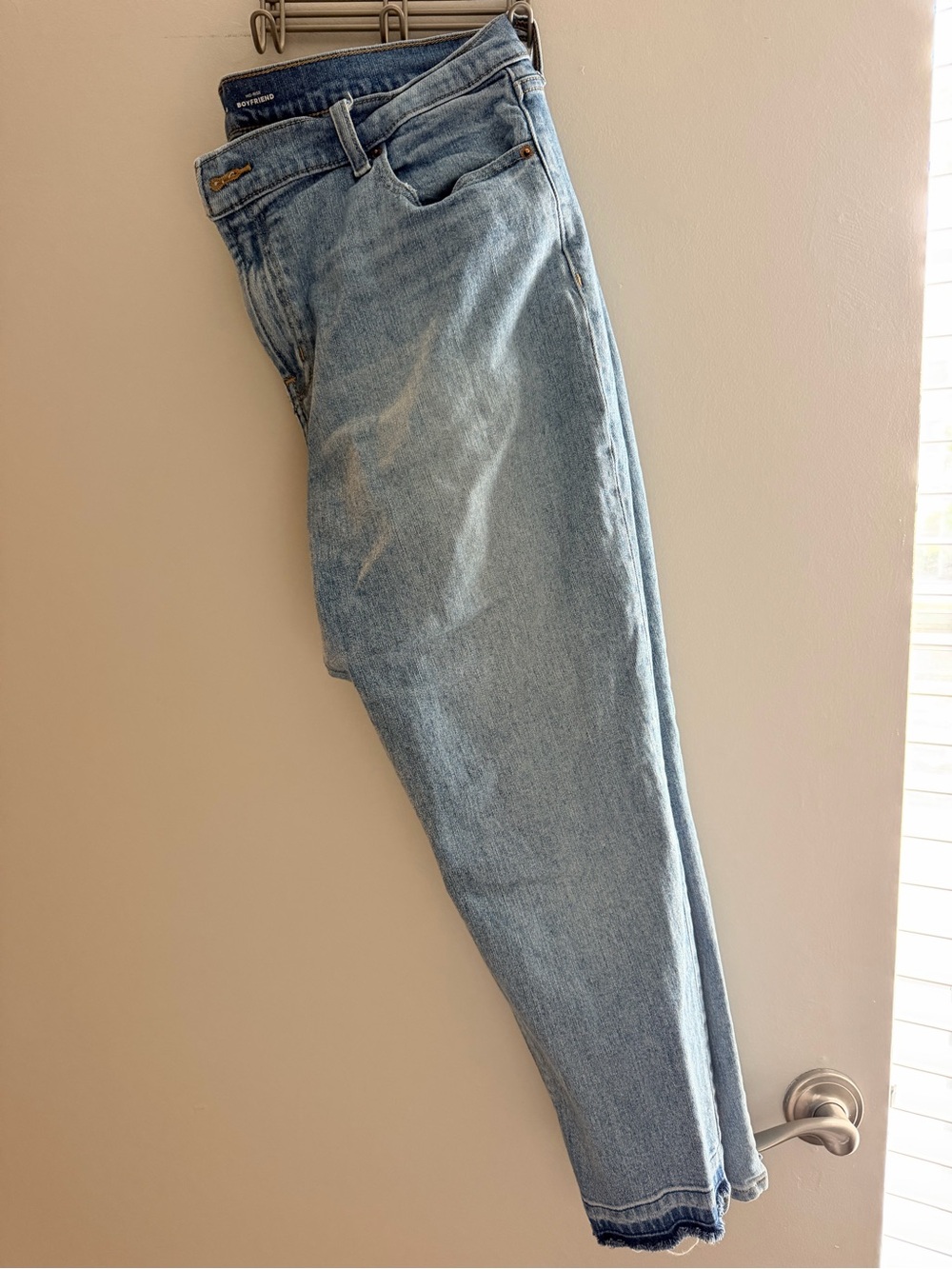 Old Navy Light Blue Women's Boyfriend Jeans